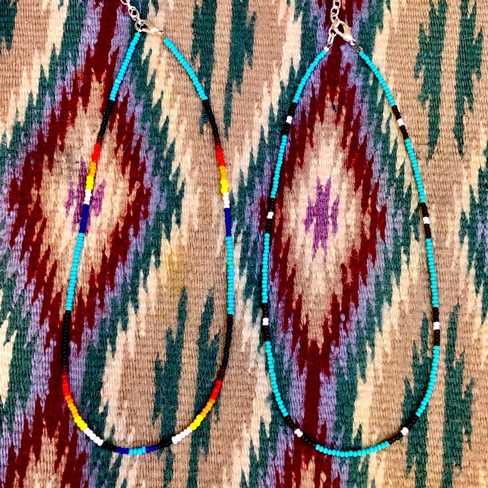 COPY - Native American Seed beaded Handmade chokers